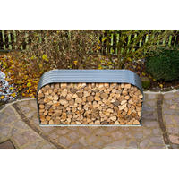 Westmann Kaminholzregal anthrazit B/H/L: ca. 46x111x212 cm Kaminholzregal - anthrazit (212,00/46,00/111,00cm) - Westmann