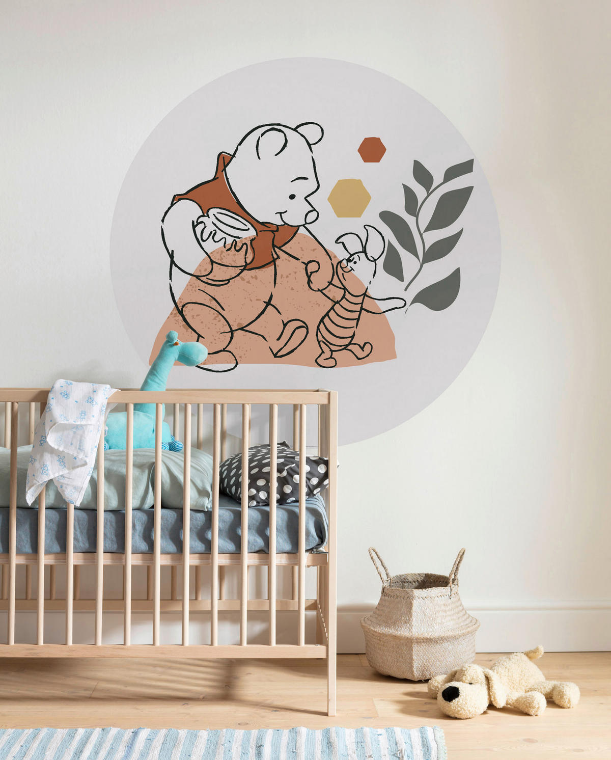 Komar Fototapete Winnie the Pooh Soulmate D: ca. 125 cm Winnie the Pooh Soulmate - (125,00cm) - Komar