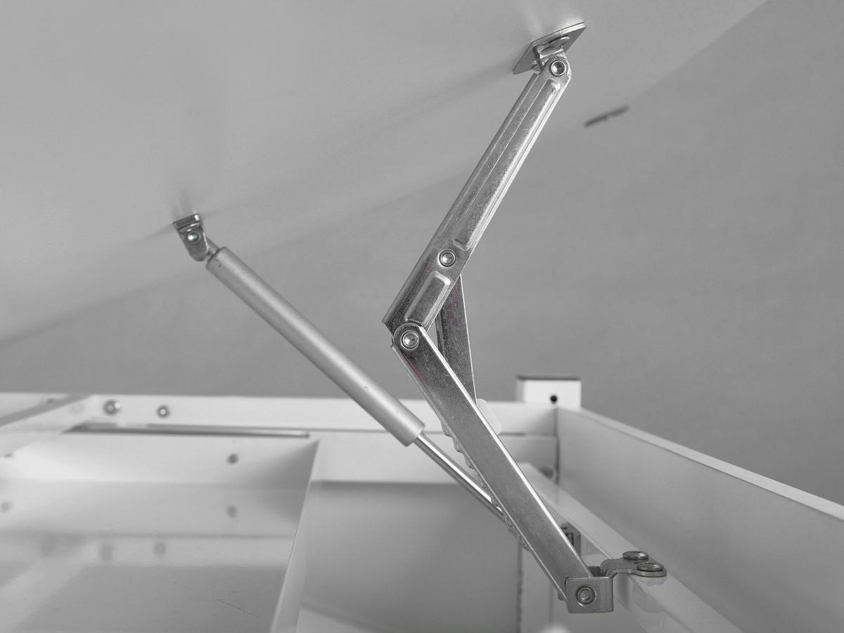 Schreibtisch Studare weiß B/H/T: ca. 110x57x68 cm Studare - weiß (110,00/57,00/68,00cm) - Inter Link