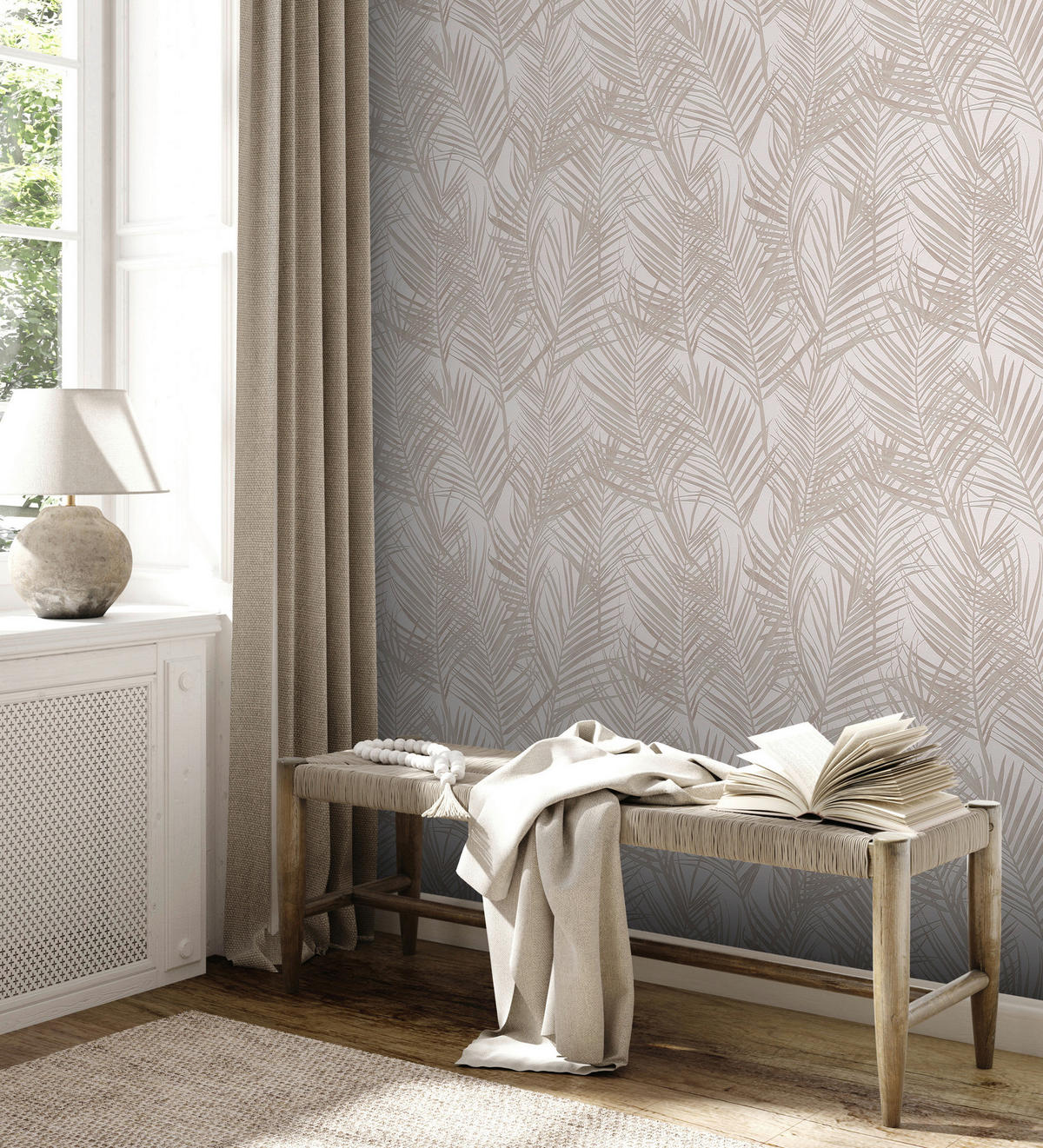 A.S.Creation Vliestapete Attractive 2 Floral weiß B/L: ca. 53x1005 cm Attractive 2 - weiß (53,00/1005,00cm) - A.S.Creation