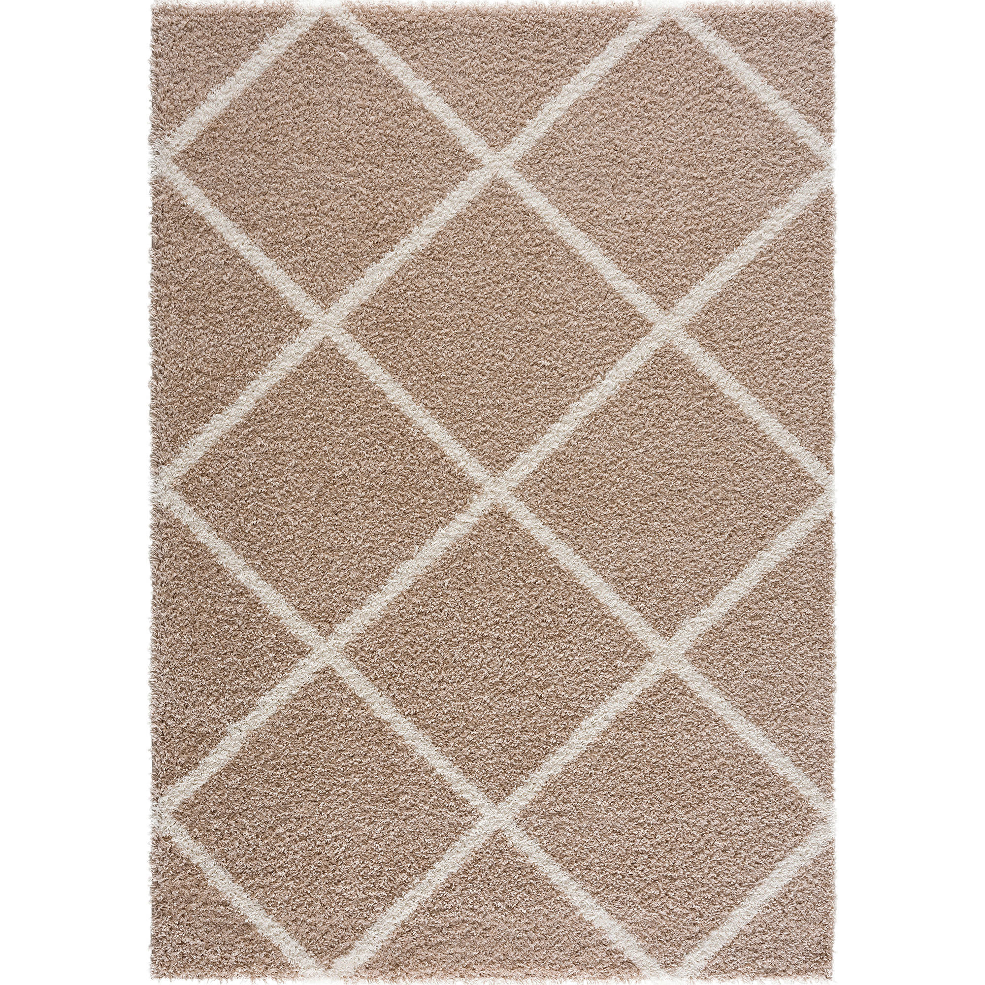 Sanat Hochflorteppich MADRID beige B/L: ca. 140x200 cm MADRID - beige (140,00/200,00cm) - Sanat