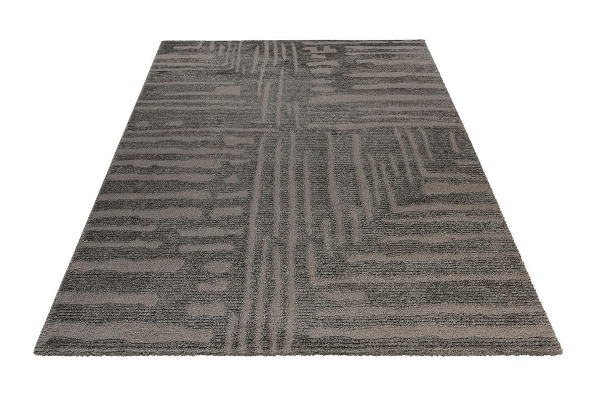Obsession Teppich My Cascade anthrazit B/L: ca. 120x170 cm My Cascade - anthrazit (120,00/170,00cm) - Obsession