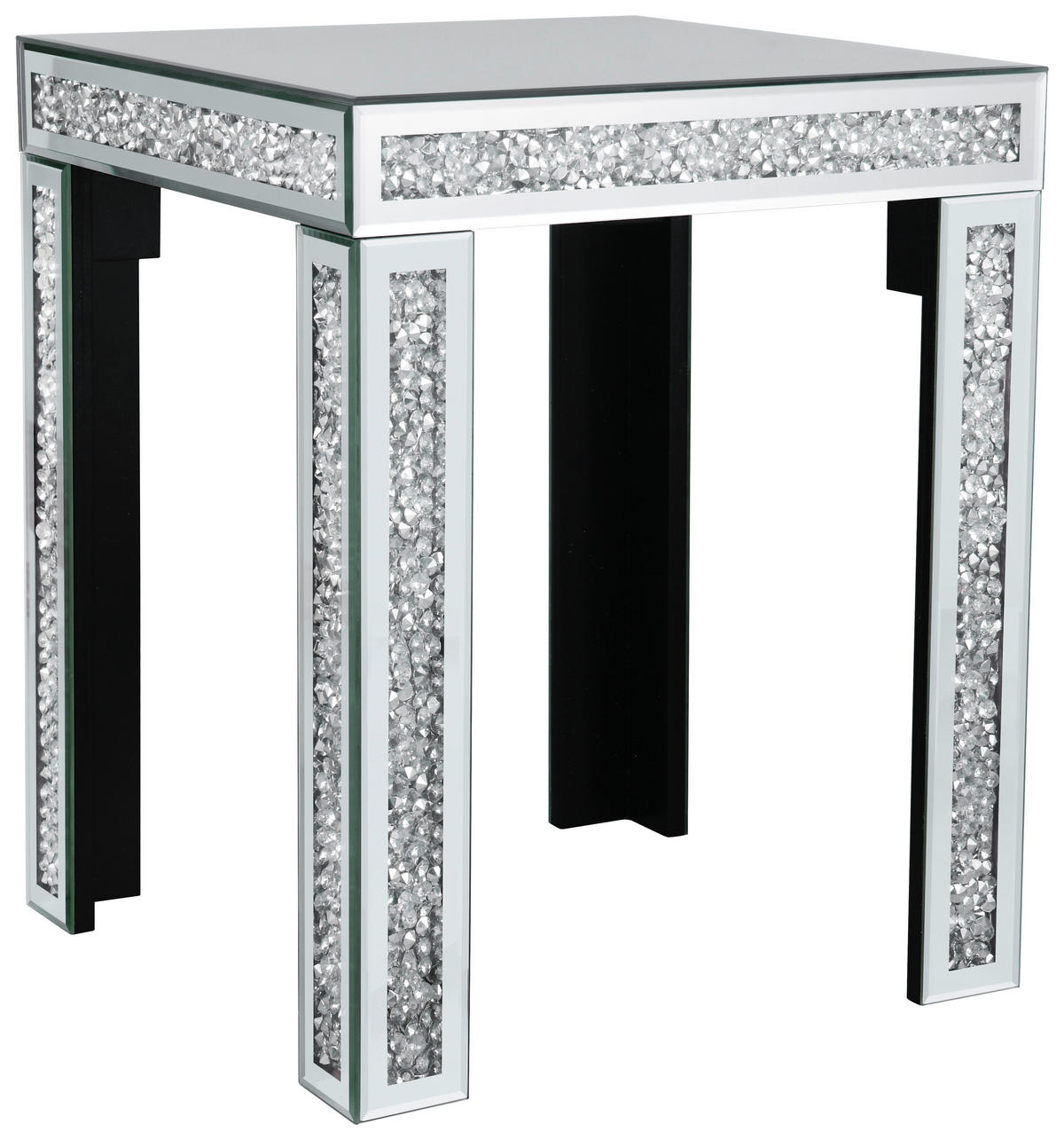 Beistelltisch Zoe silber B/H/T: ca. 40x50x40 cm Zoe - silber (40,00/50,00/40,00cm)