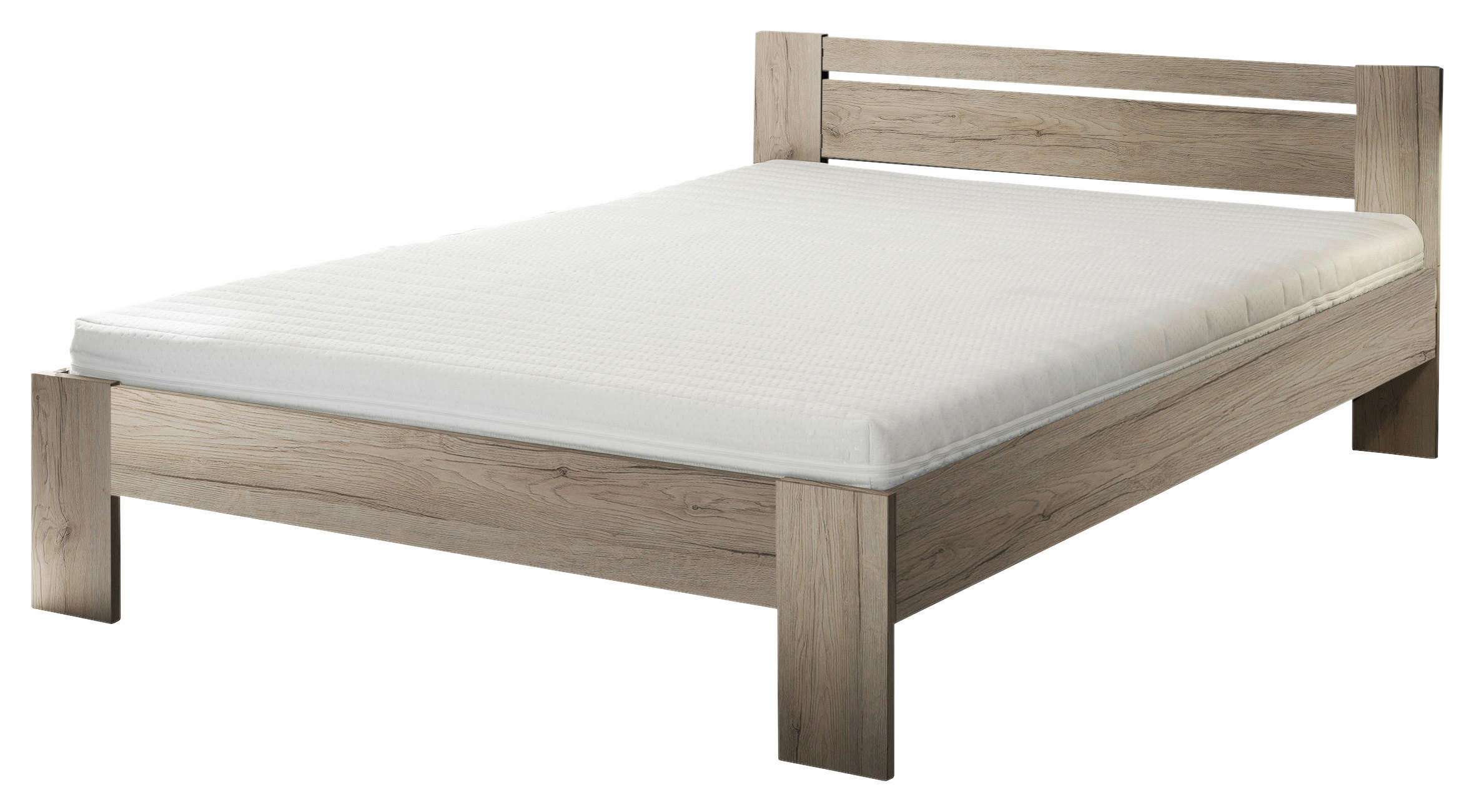 Futonbett Cannes Eiche San-Remo Nachbildung Liegefläche B/L: ca. 140x200 cm Cannes - Eiche (145,00/71,00/204,00cm)
