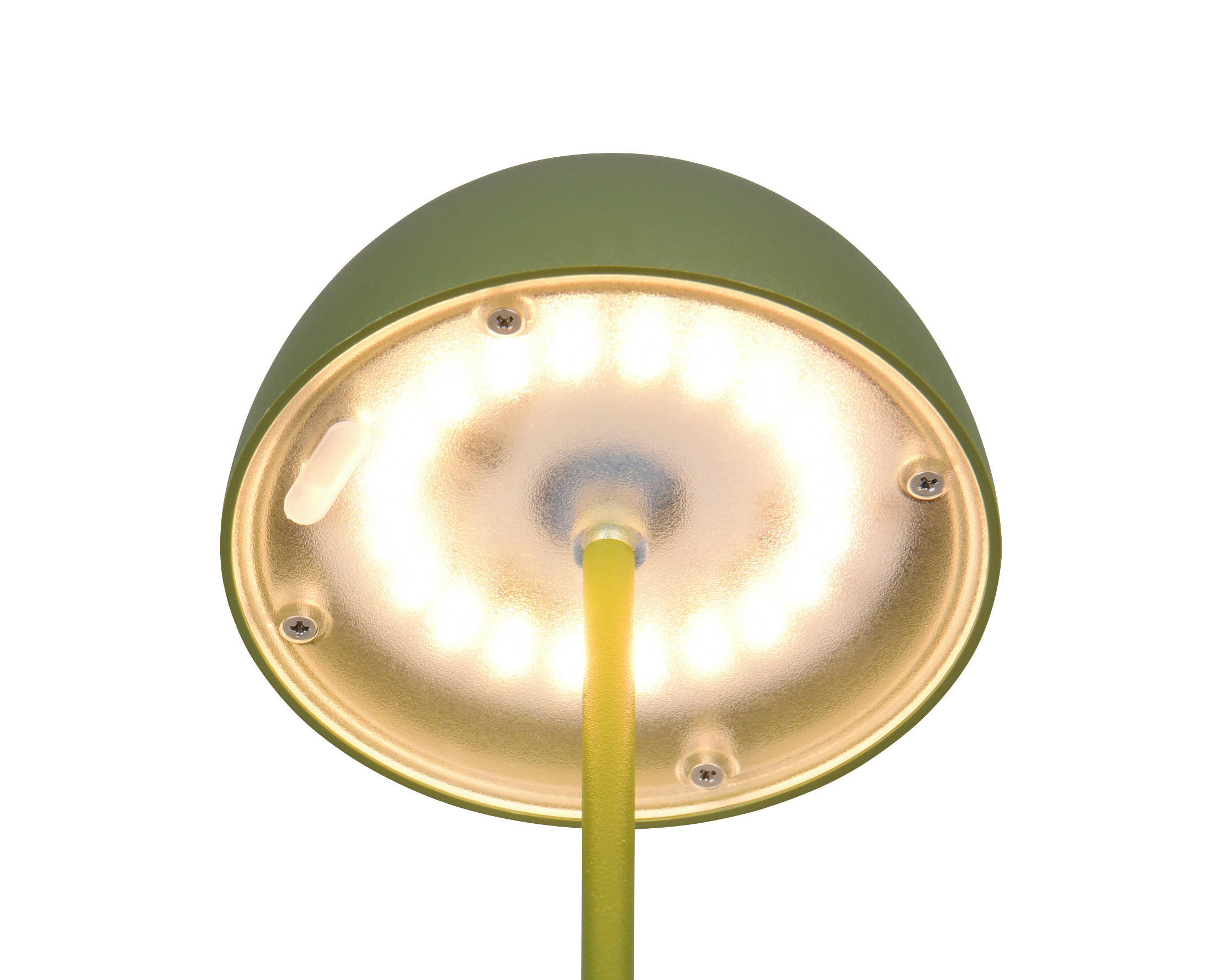 Thumbnail - Reality LED Tischleuchte ORTIZ grün Kunststoff H: ca. 2 cm 1 Brennstellen