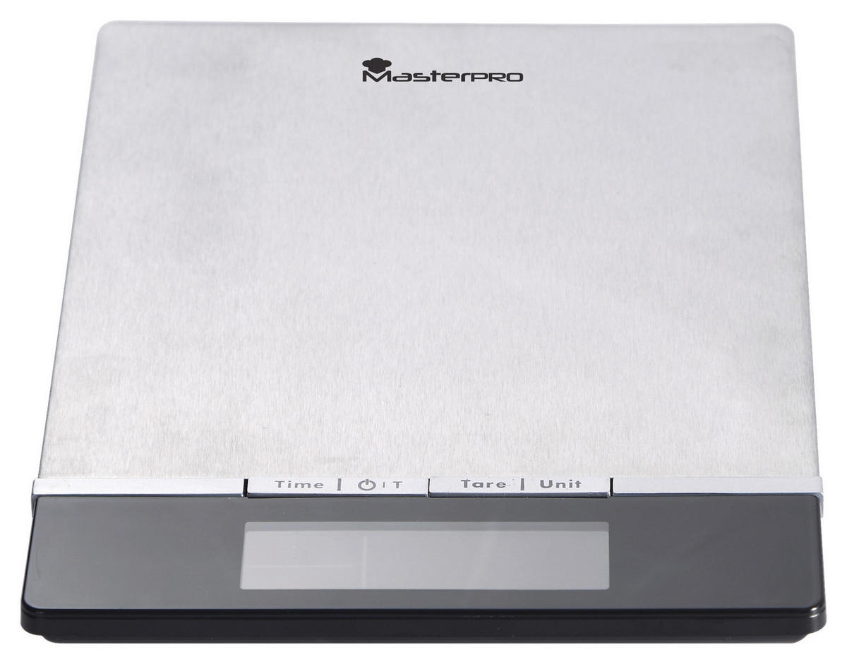 MASTERPRO Küchenwaage Foodies collection silber Kunststoff Foodies collection - silber - MASTERPRO