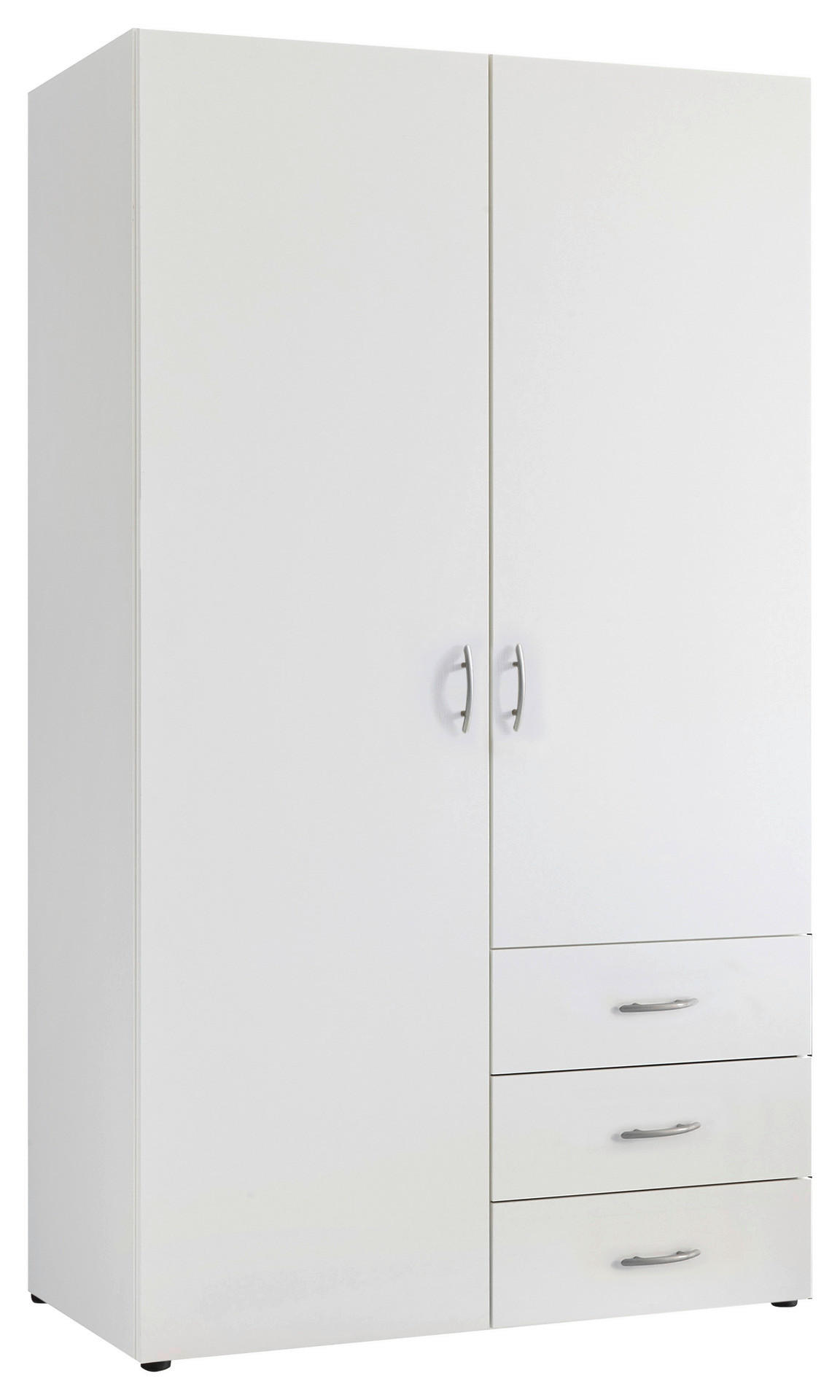 Kleiderschrank Harry weiß B/H/T: ca. 100x177x50 cm Harry - weiß (100,00/177,00/50,00cm)