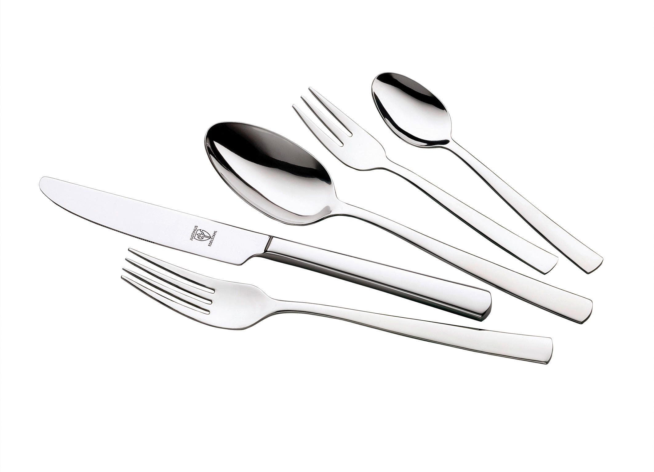 JUSTINUS Besteckset silber Edelstahl 30 tlg. Besteckset_Vito_30tlg. - silber - JUSTINUS