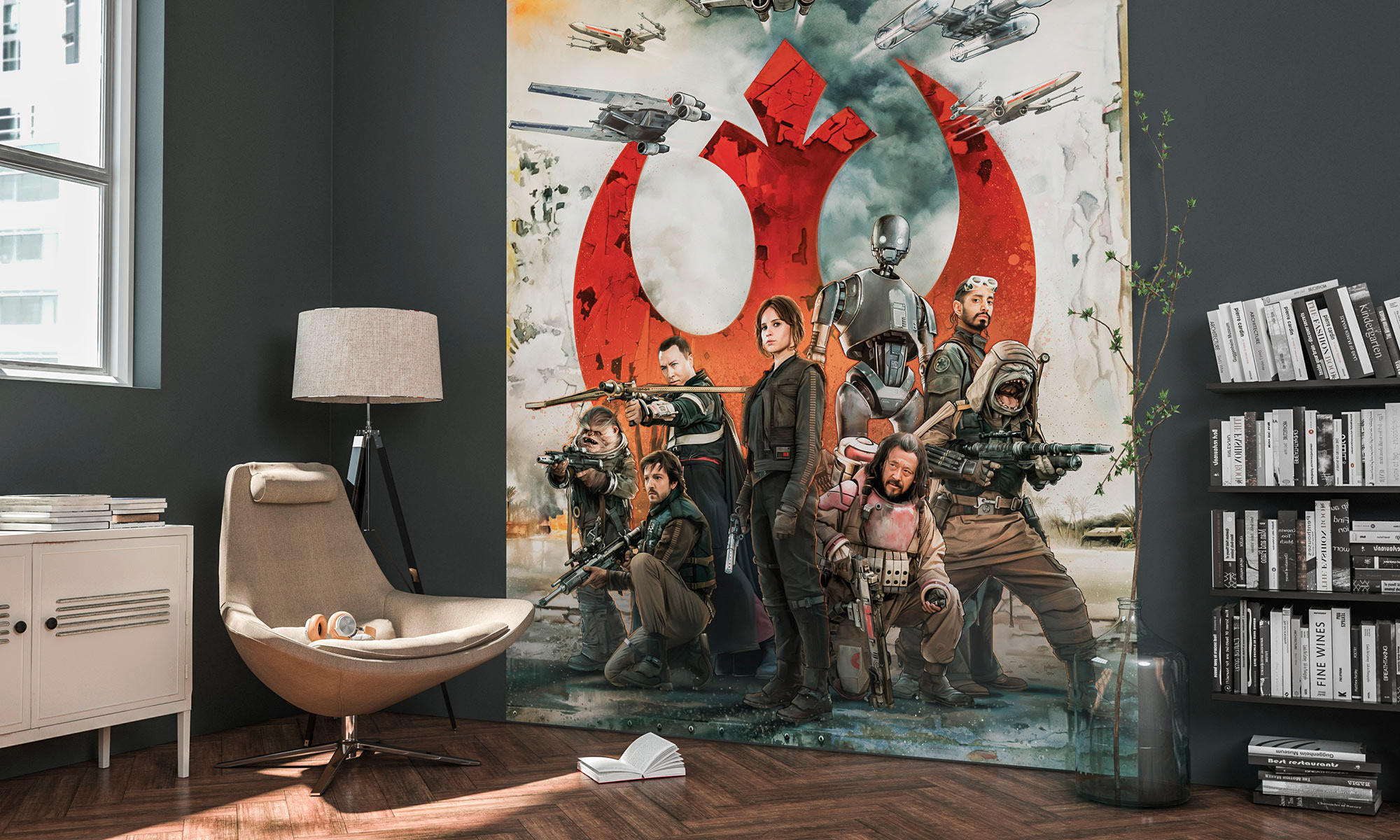 Komar Fototapete Star Wars Rebels B/L: ca. 200x250 cm Star Wars Rebels - (200,00/250,00cm) - Komar