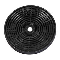 exquisit Aktivkohlefilter 1010171 schwarz B/H/T: ca. 15,5x4,2x15,5 cm 1010171 - schwarz (15,50/4,20/15,50cm) - exquisit