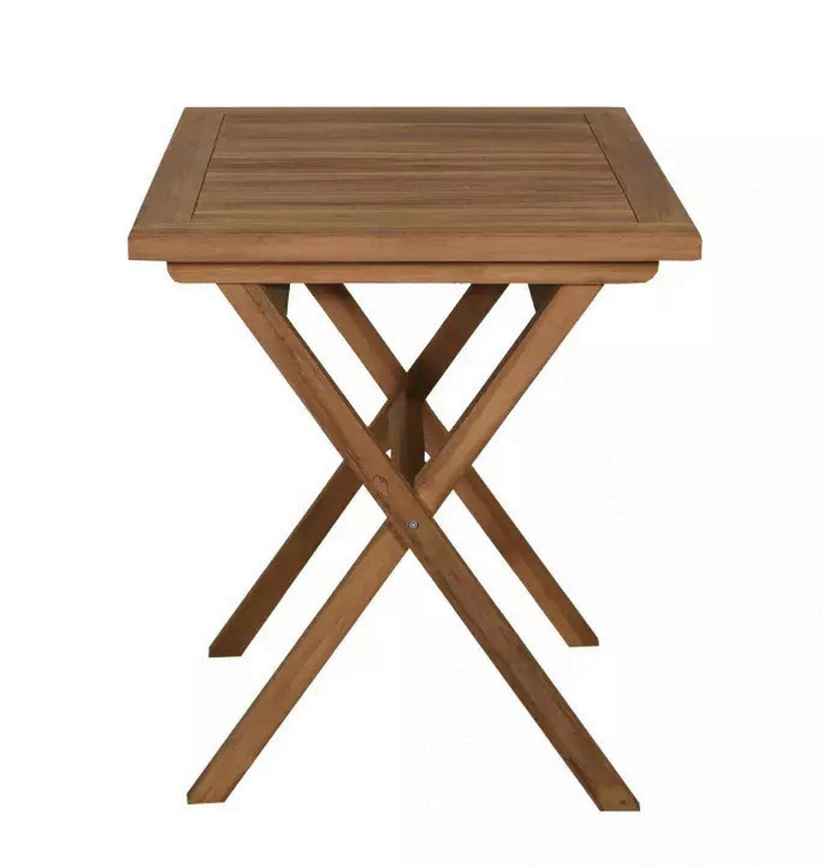 deVries Tisch Woodie natur Teakholz B/H/L: ca. 60x75x60 cm Woodie - natur (60,00/60,00/75,00cm) - deVries