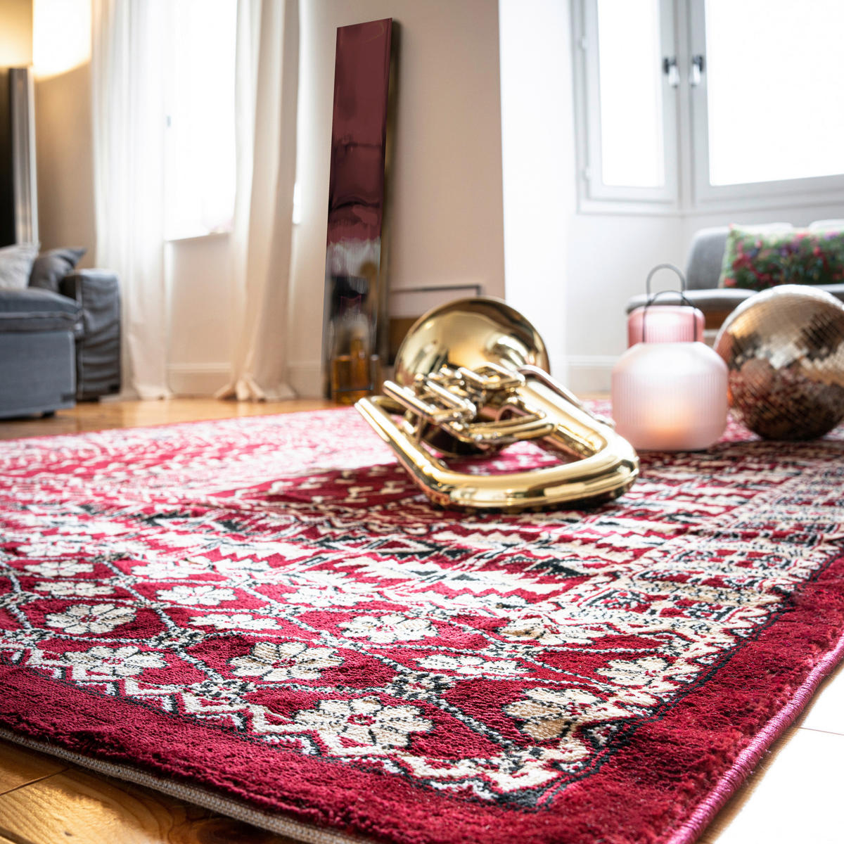 Obsession Teppich My Ariana rot B/L: ca. 80x150 cm My Ariana - rot (80,00/150,00cm) - Obsession