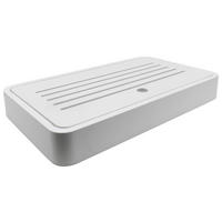 Schlüsselbox Bamboo weiß B/H/T: ca. 20x35x5 cm Bamboo - weiß (20,00/35,00/5,00cm)