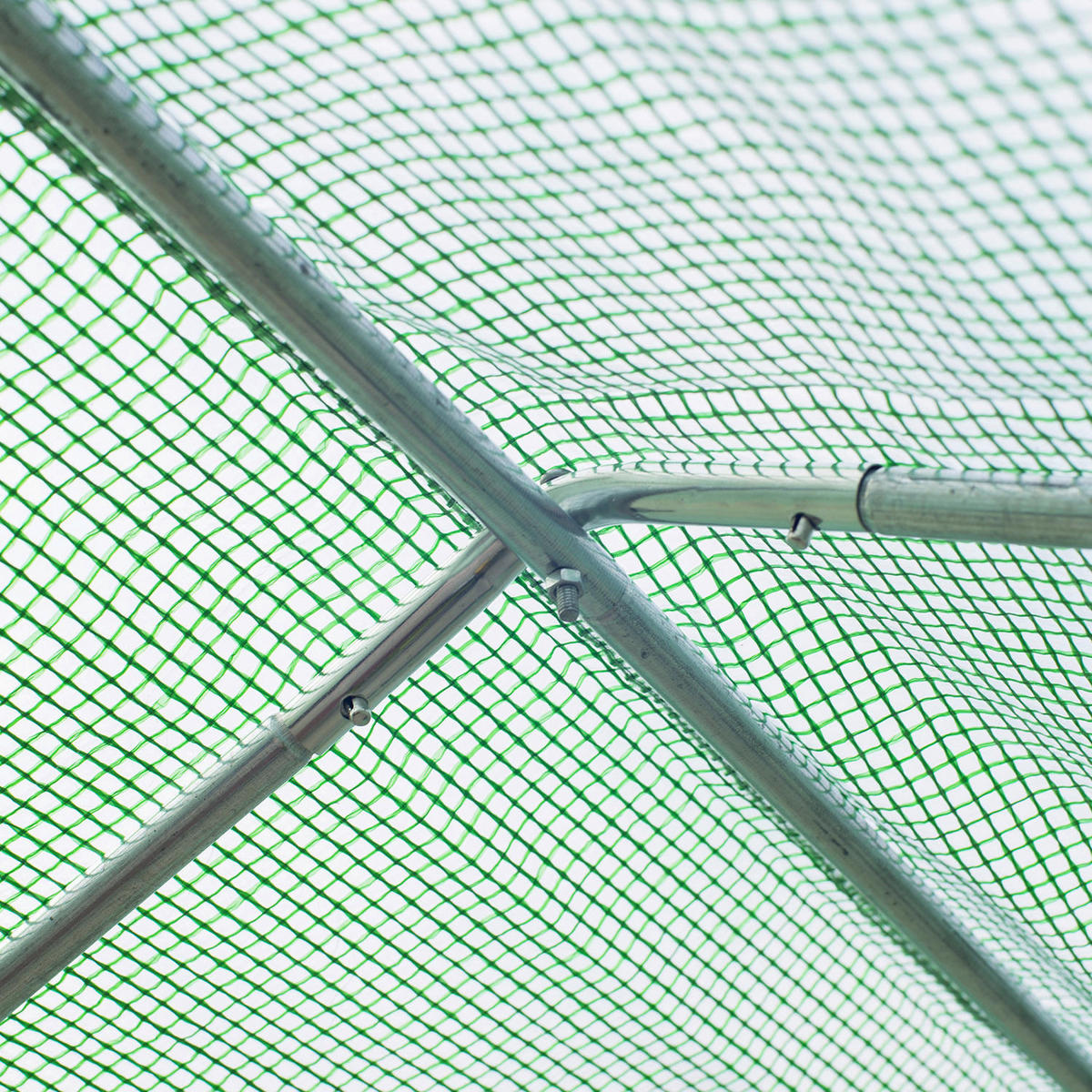 Outsunny Foliengewächshaus B/H/L: ca. 300x200x450 cm Foliengewächshaus MH845-020 - grün (450,00/300,00/200,00cm) - Outsunny