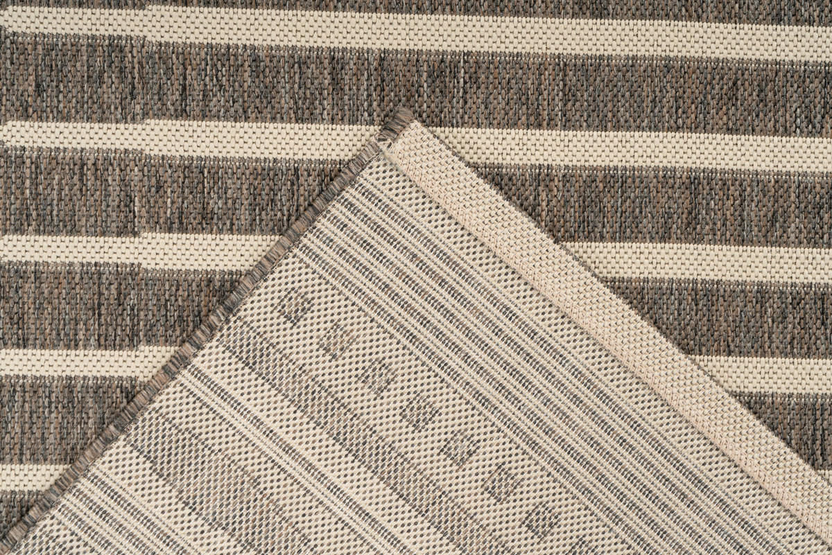 360Living Teppich Splash creme B/L: ca. 80x150 cm Splash - braun/creme (80,00/150,00cm) - 360Living