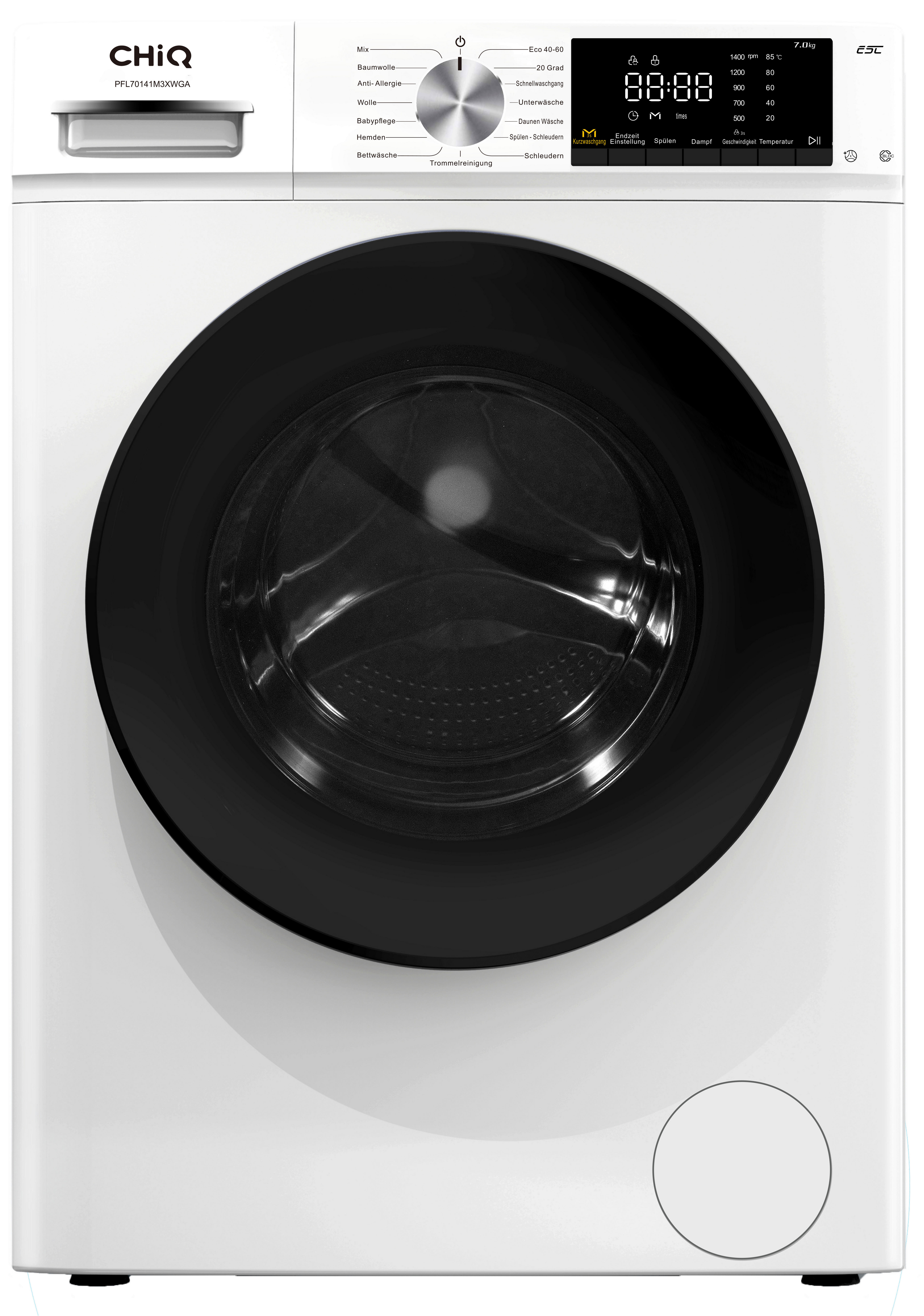 Chiq Waschmaschine PFL70141M3XWGA Waschmaschine PFL70141M3XWGA - weiß (60,00/85,00/52,00cm) - Chiq