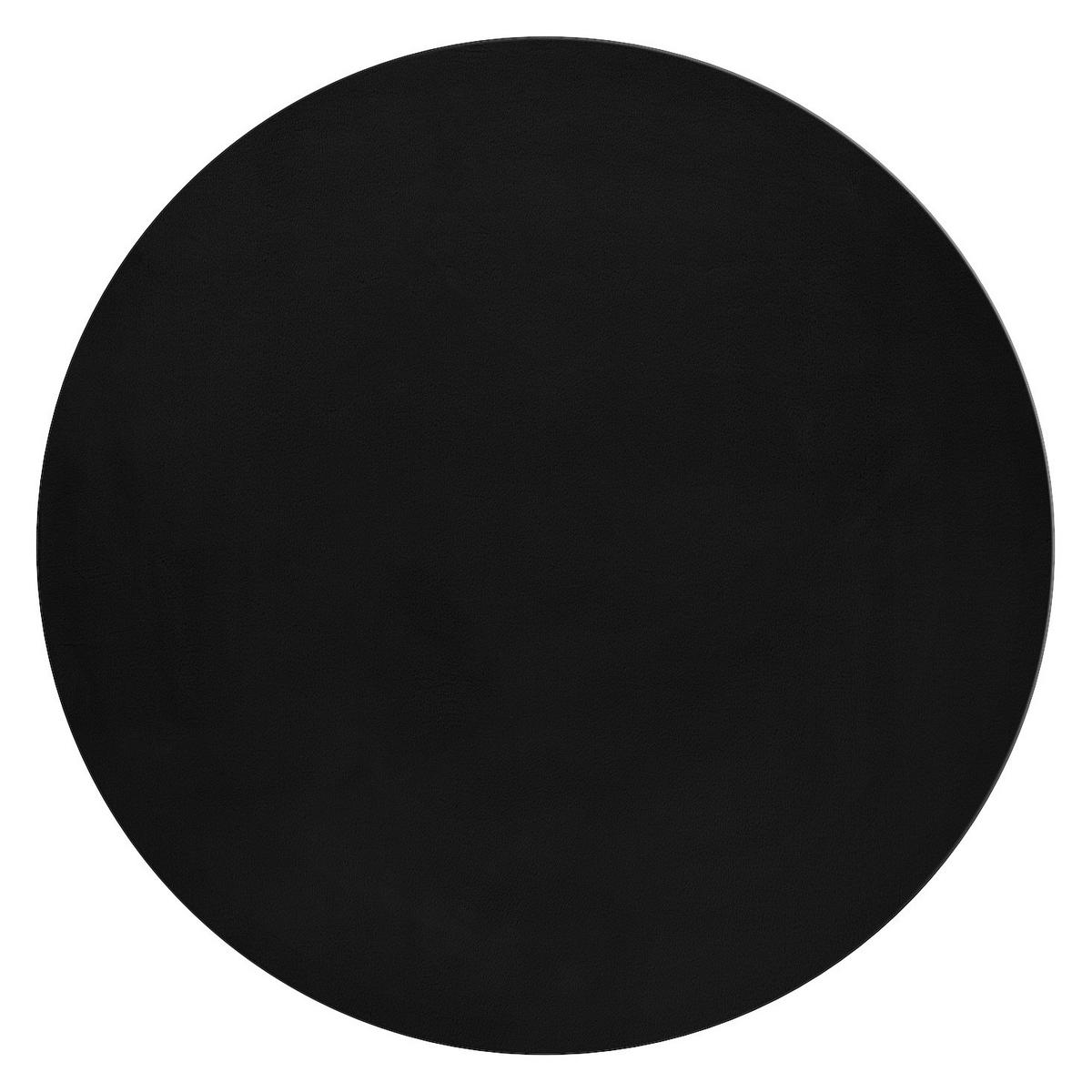 Ayyildiz Teppich POUFFY schwarz B/L: ca. 120x120 cm POUFFY - schwarz (120,00/120,00cm) - Ayyildiz