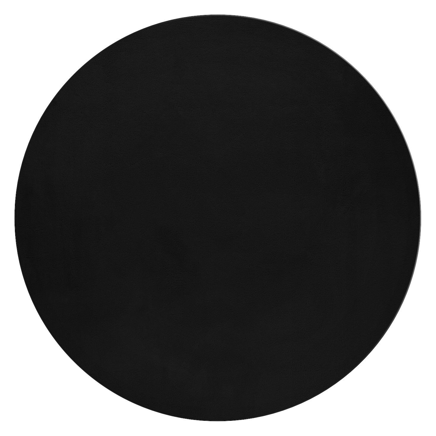 Ayyildiz Teppich POUFFY schwarz B/L: ca. 200x200 cm