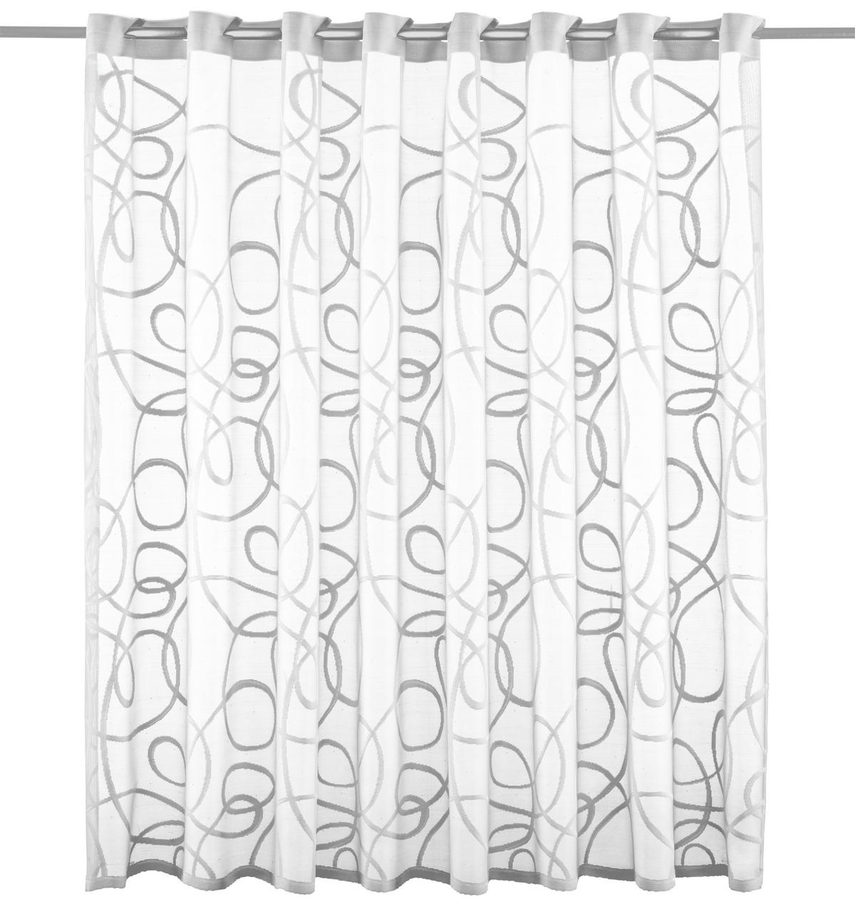 Scheibengardine Runding weiß B/L: ca. 140x90 cm Runding - weiß (140,00/90,00cm) - POCOline
