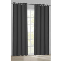 Ösenvorhang Verona anthrazit B/L: ca. 140x245 cm Verona - anthrazit (140,00/245,00cm)