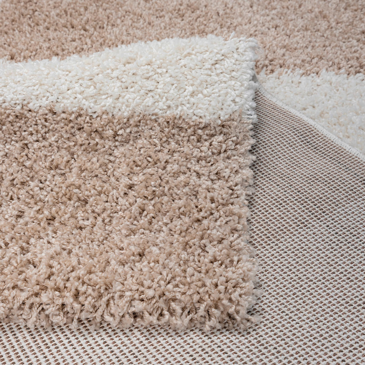 Sanat Hochflorteppich MILANO beige B/L: ca. 200x290 cm MILANO - beige (200,00/290,00cm) - Sanat