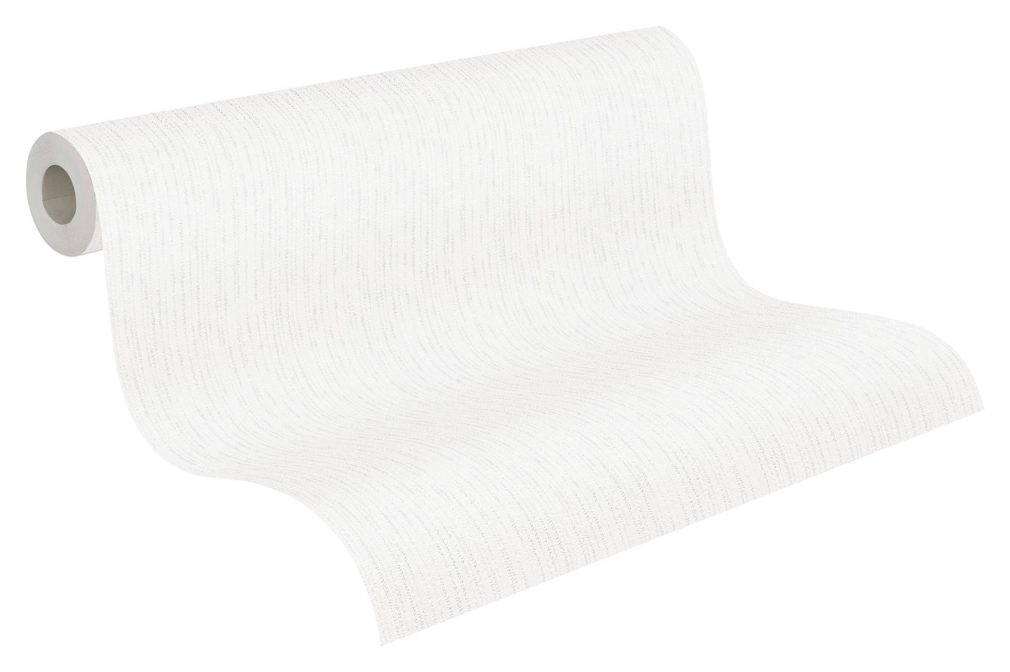 A.S.Creation Papiertapete weiß B/H/D: ca. 53x1005x10 cm Papiertapete - weiß (10,00/1005,00cm) - A.S.Creation