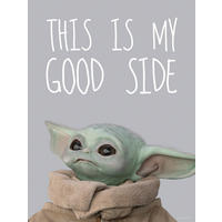 Komar Poster Mandalorian The Child Chocolate Sid Disney B/L: ca. 30x40 cm Mandalorian The Child Chocolate Sid - (30,00/40,00cm) - Komar
