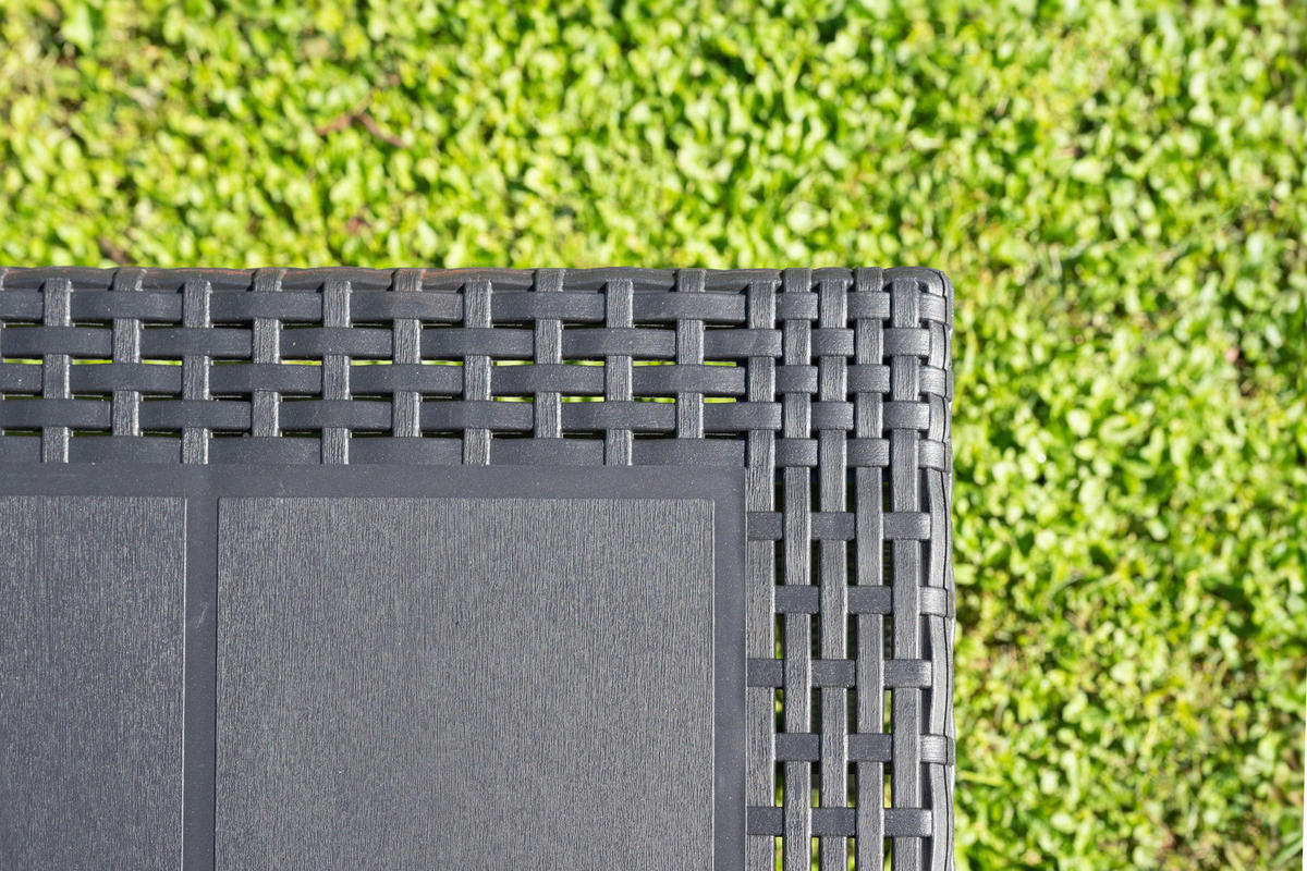 ProGarden Tisch Queen anthrazit Kunststoff B/H/L: ca. 90x72x220 cm Queen - anthrazit (220,00/90,00/72,00cm) - ProGarden
