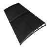 Brosplast Vordach schwarz B/H/L: ca. 240x23x105 cm Vordach_GRDNL003 - schwarz (105,00/240,00/23,00cm) - Brosplast
