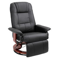 Sessel 833-621 schwarz B/H/T: ca. 78x100x87 cm 833-621 - schwarz (78,00/100,00/87,00cm) - HOMCOM