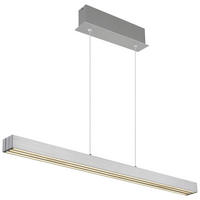 GLOBO LED-Pendelleuchte Aluminium B/H/L: ca. 7,5x150x150 cm 1.0 Brennstellen ETHAN - (150,00/7,50/150,00cm) - GLOBO