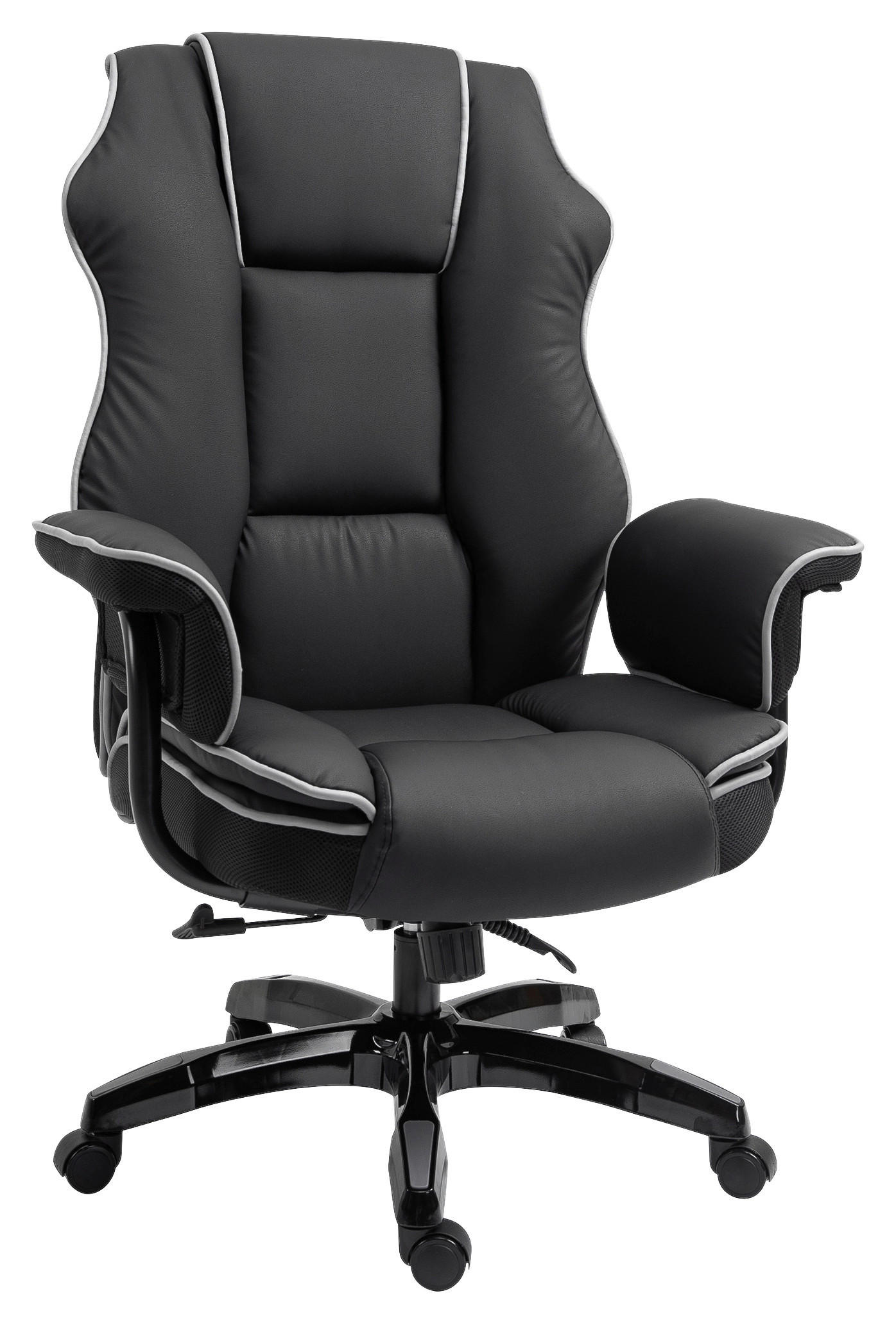 Drehstuhl 921-349 schwarz 921-349 - schwarz (76,00/118,00/80,00cm) - Vinsetto