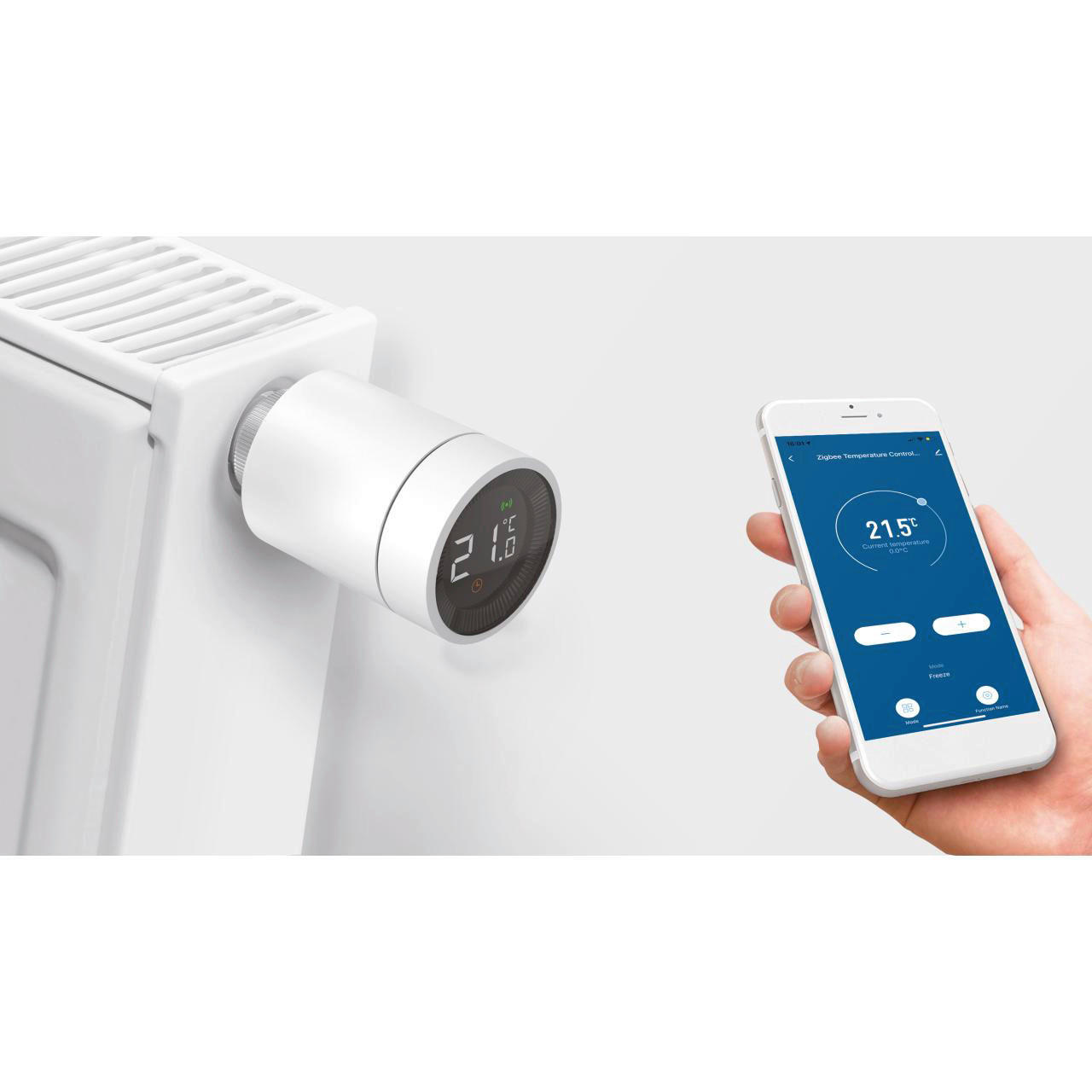 Unitec ThermostatZigbee weiß Zigbee - weiß - UniTec