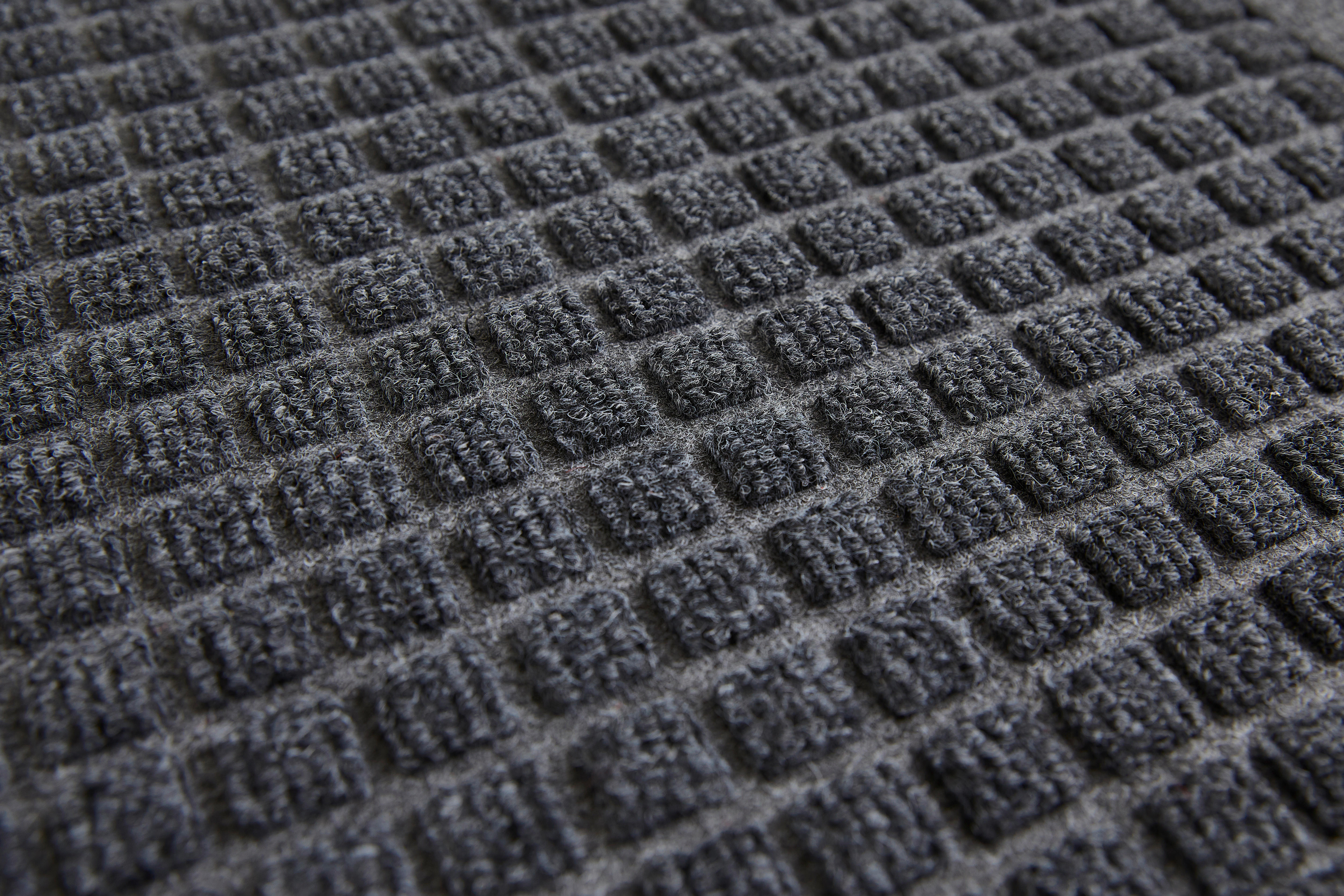 Andiamo Fußmatte Kenora grau B/L: ca. 46x76 cm Kenora - grau (46,00/76,00cm) - Andiamo