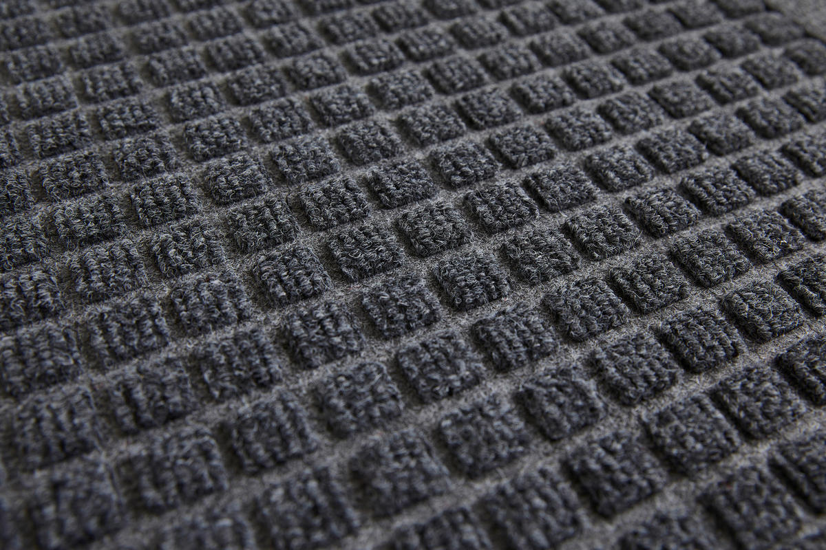 Andiamo Fußmatte Kenora grau B/L: ca. 46x76 cm Kenora - grau (46,00/76,00cm) - Andiamo