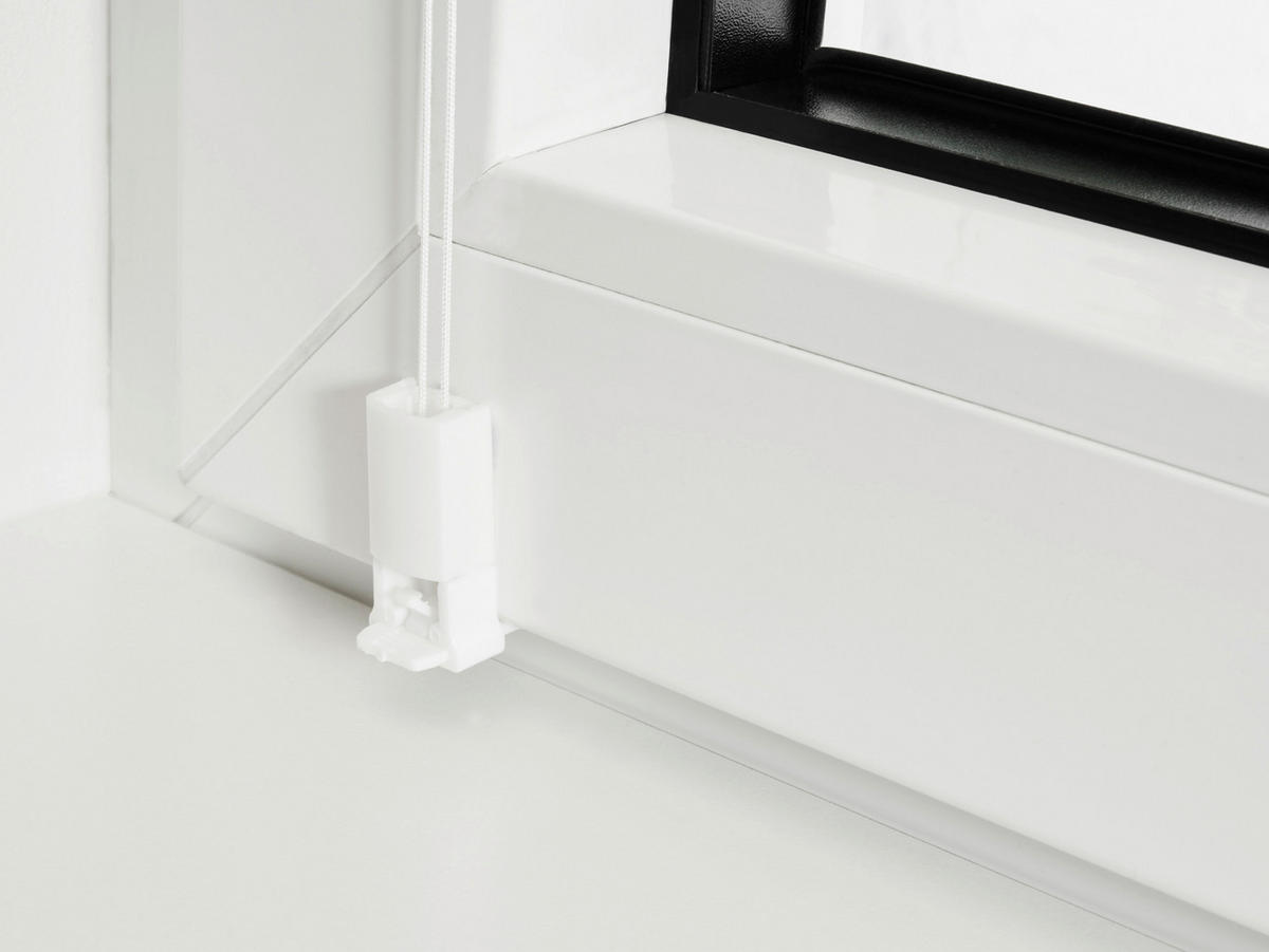 Spannplissee Non Woven weiß B/L: ca. 40x130 cm Non Woven - weiß (40,00/130,00cm)