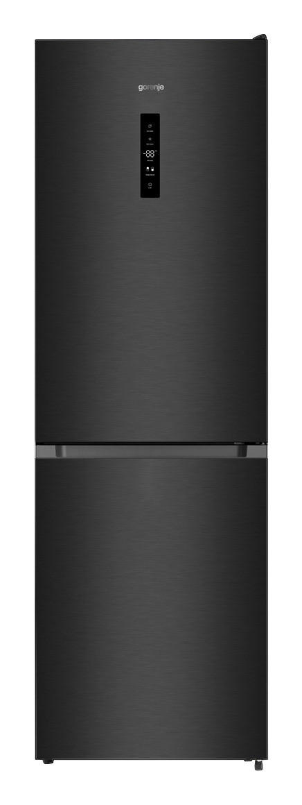 Gorenje Kühl-/Gefrierkombination NRK619CABXL4 schwarz B/H/T: ca. 59,5x186x59 cm Kühl-Gefrierkombi NRK619CABXL4 - schwarz (59,50/186,00/59,00cm) - Gorenje