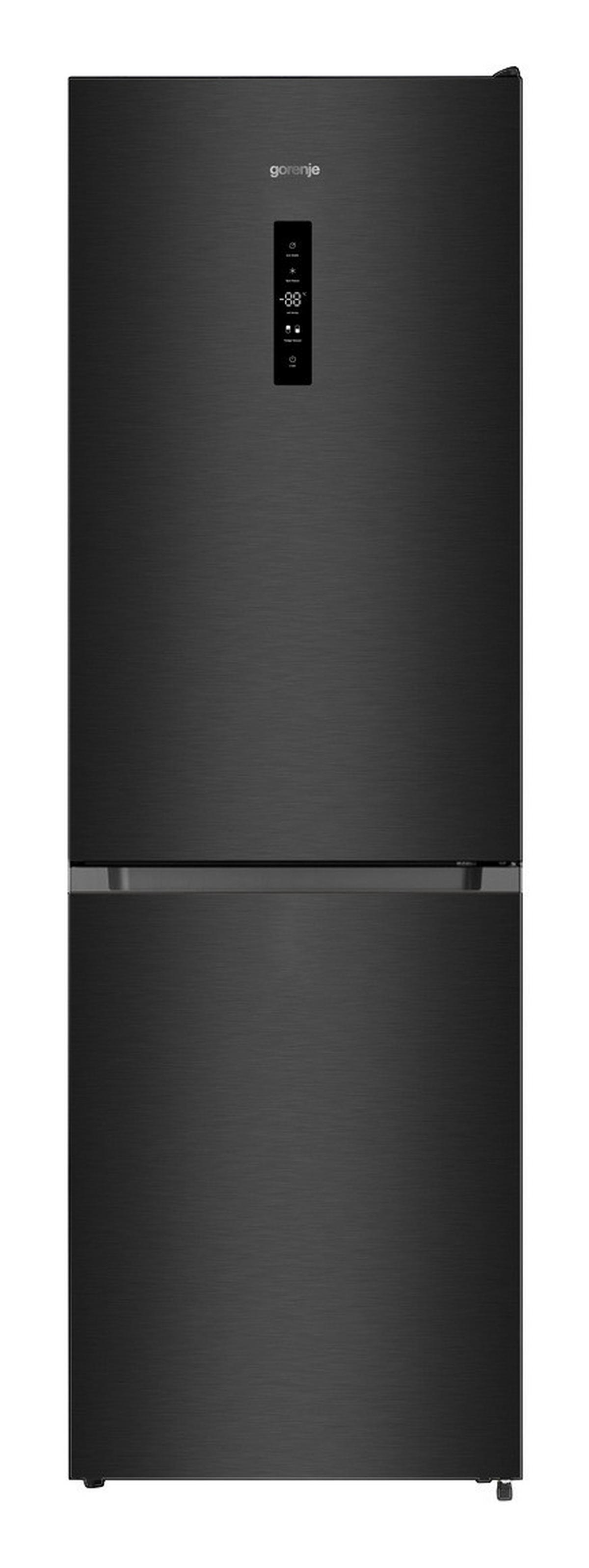 Gorenje Kühl-/Gefrierkombination NRK619CABXL4 schwarz B/H/T: ca. 59,5x186x59 cm Kühl-Gefrierkombi NRK619CABXL4 - schwarz (59,50/186,00/59,00cm) - Gorenje