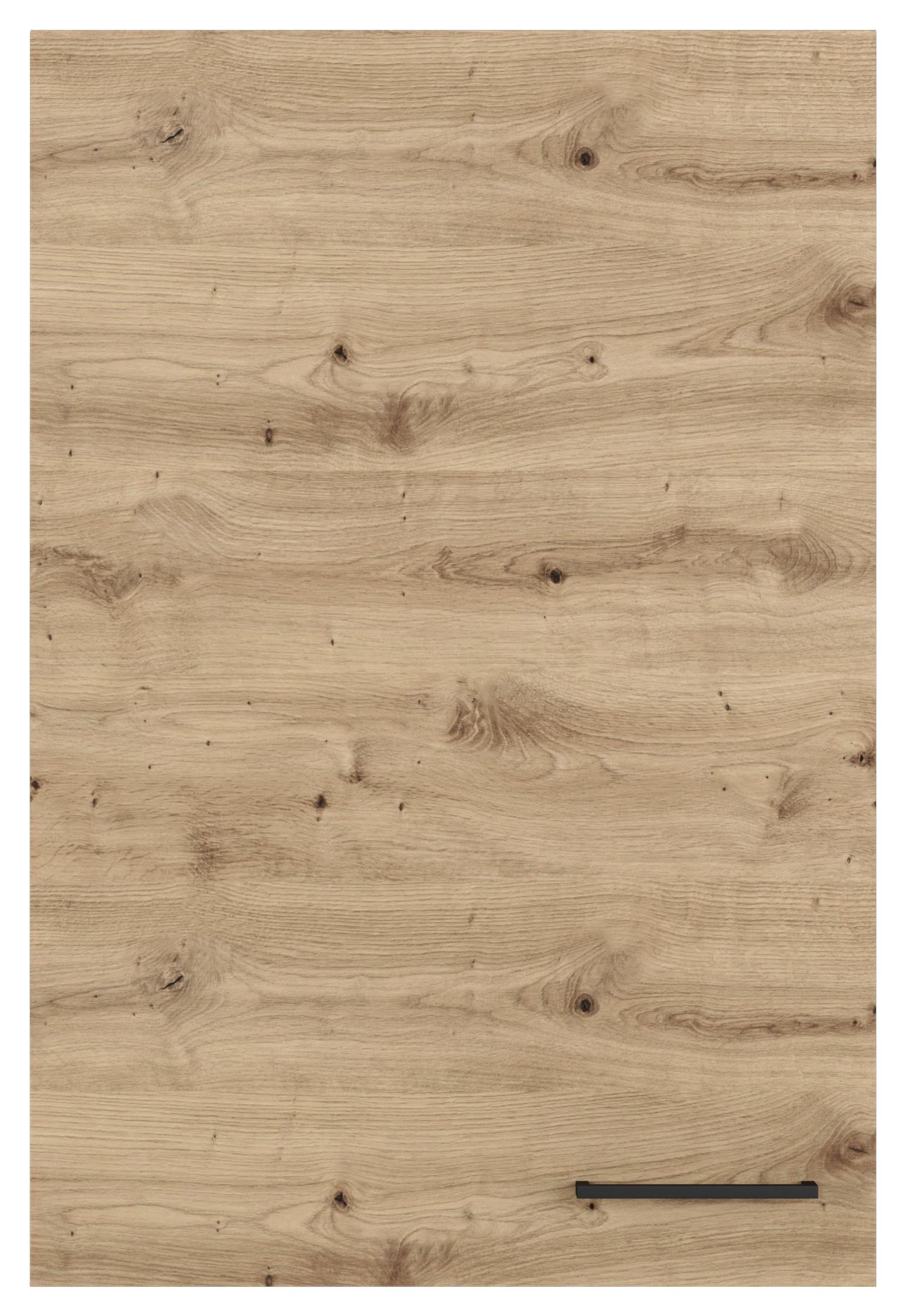 Flex-Well Hängeschrank Cara grün B/H/T: ca. 60x89x32 cm Cara - Eiche/schwarz (60,00/89,00/32,00cm) - Flex-Well