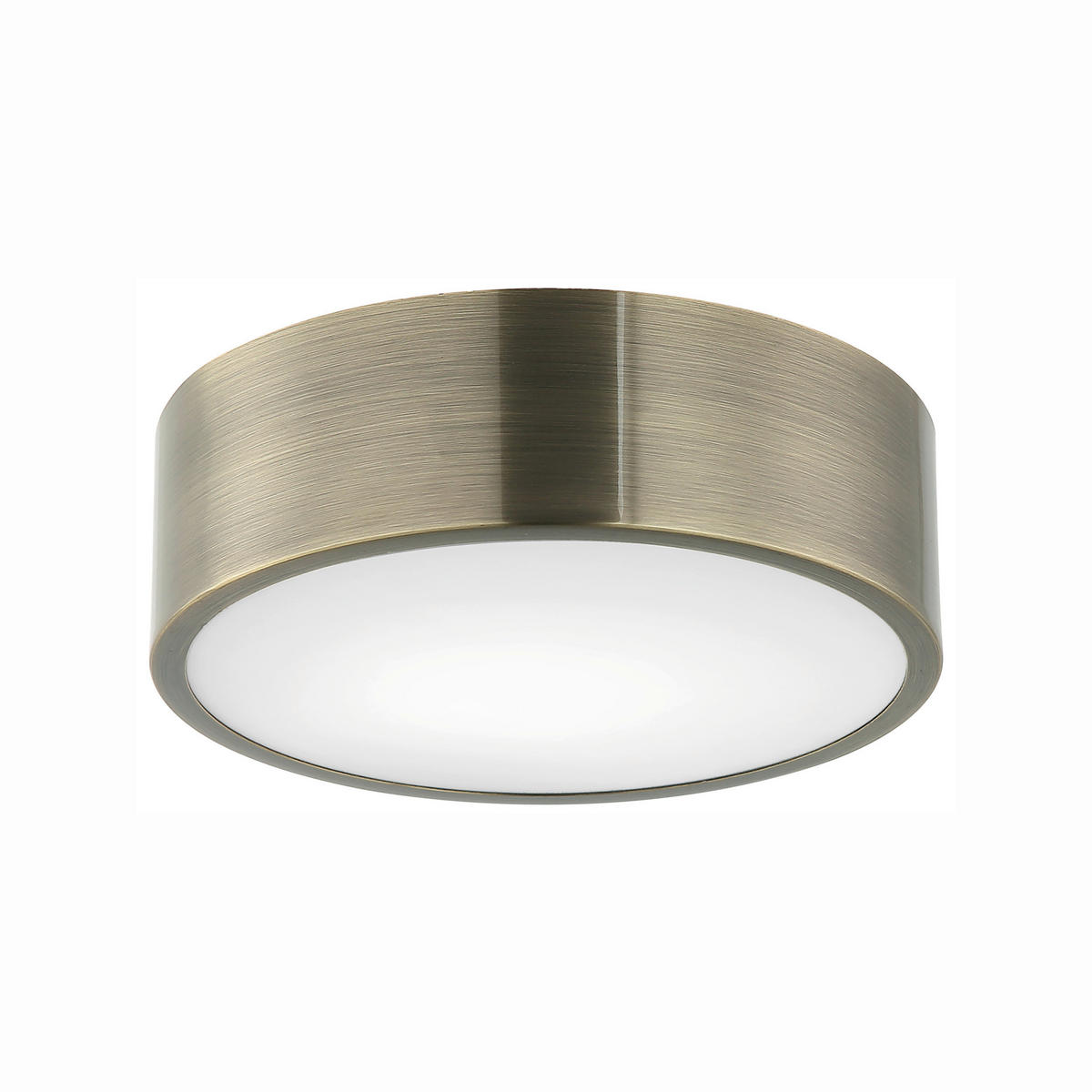 Lamkur Deckenleuchte platin Stahl B/H/L: ca. 27x8x27 cm E27 1 Brennstellen DANTE - platin (27,00/27,00/8,00cm) - Lamkur