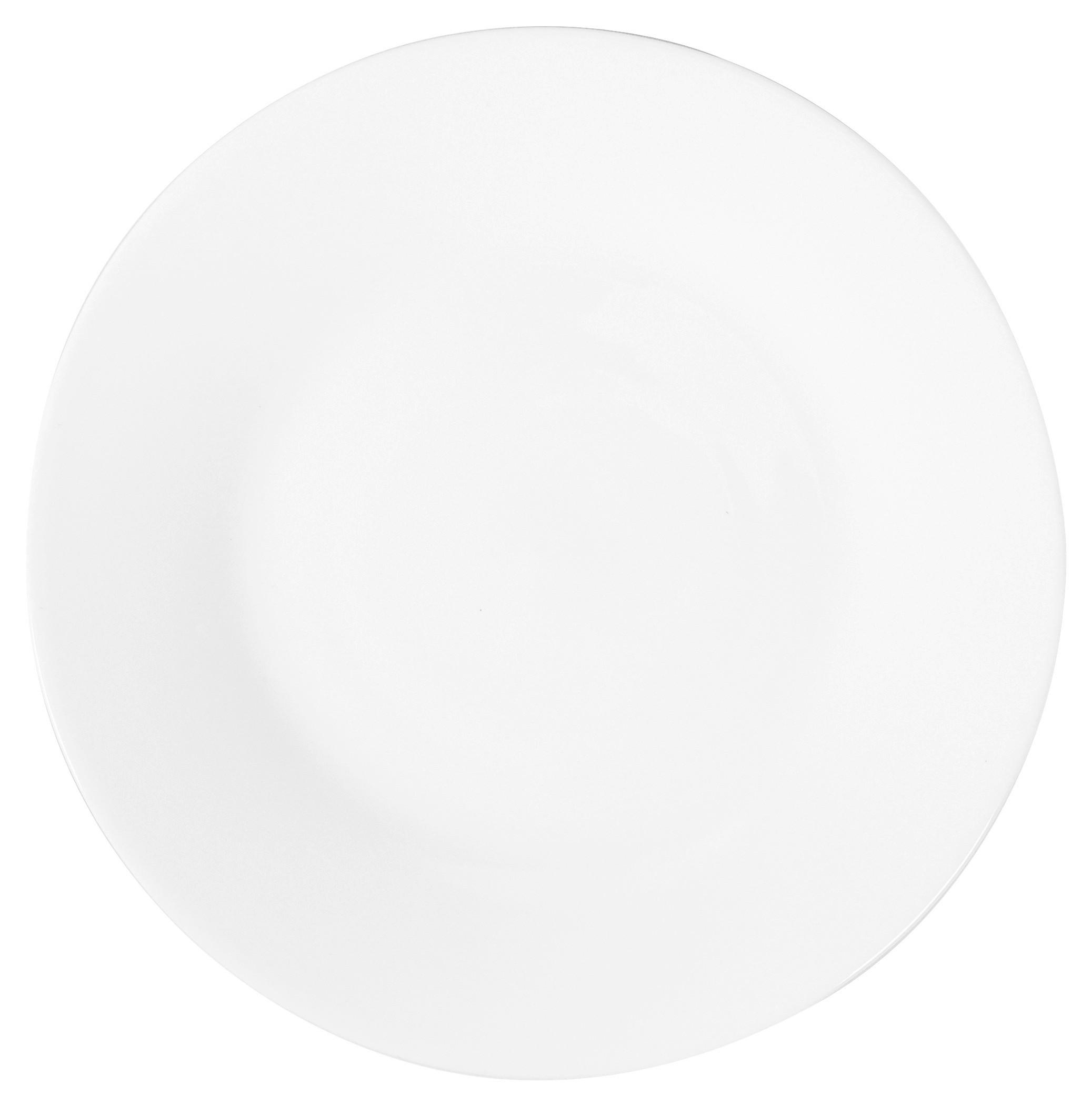 Essteller weiß Opal-Hartglas Essteller_Aria - weiß