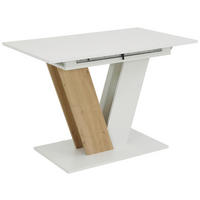 Esstisch Siena weiß Eiche B/H/T: ca. 150x76x70 cm Siena - Eiche/weiß (150,00/76,00/70,00cm) - Hela