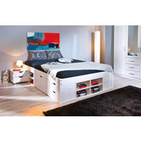 Funktionsbett Till weiß Liegefläche B/L: ca. 140x190 cm Till - weiß (146,00/47,50/199,00cm) - Inter Link