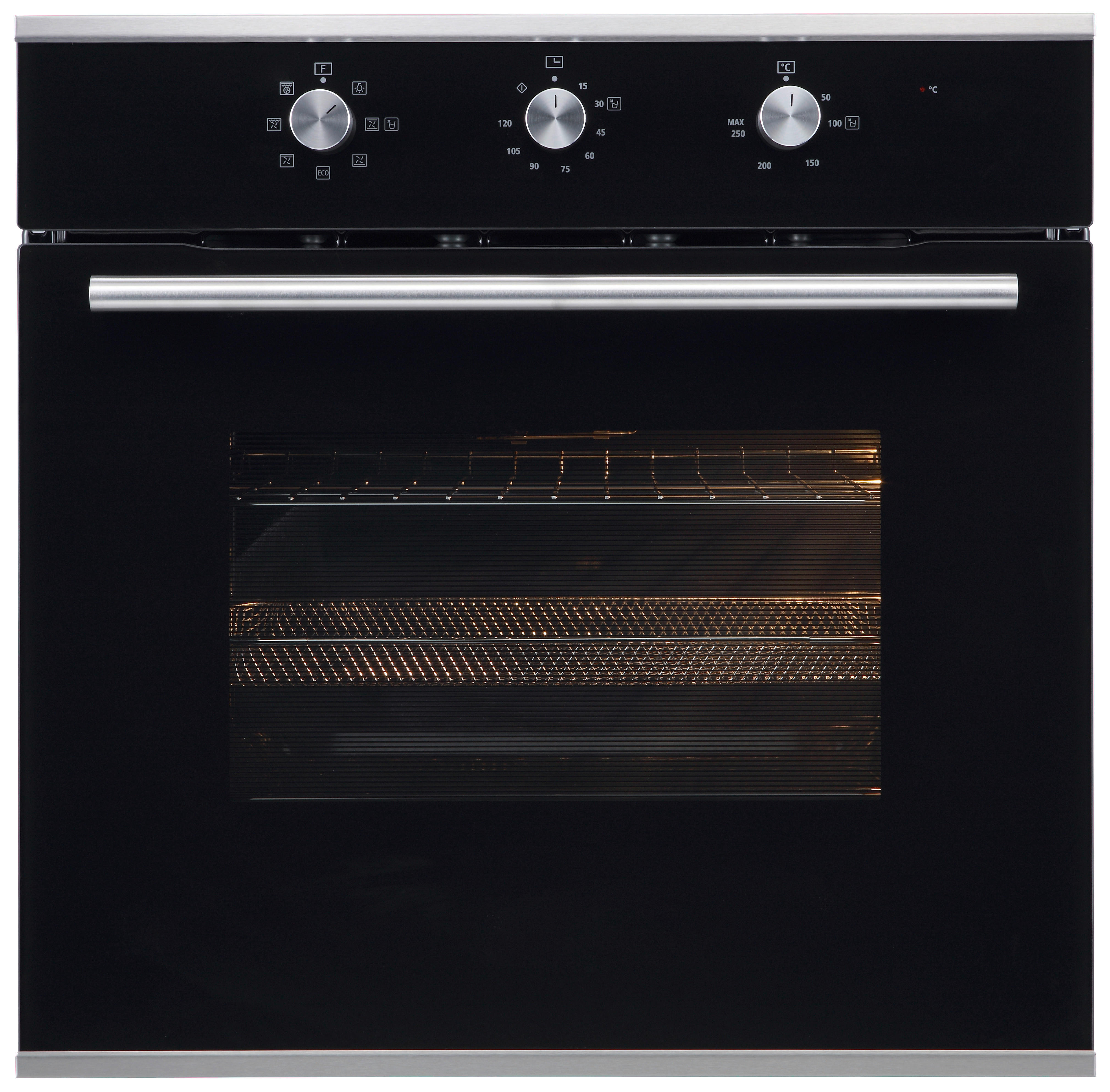 PKM-Möbel Einbaubackofen EBO6-60AF B/H/T: ca. 59,5x59,5x42,1 cm EBO6-60AF - (59,50/59,50/42,10cm) - PKM-Möbel