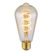 GLOBO Edisonlampe 11405F E27 LED-Edisonlampe E27 - (14,10/16,40cm) - GLOBO