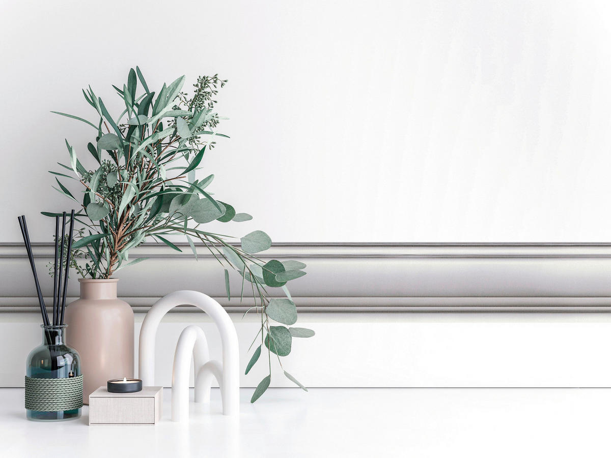 A.S.Creation Bordüre weiß schwarz B/H/D: ca. 10x500x6,8 cm Bordüre_selbstklebend - weiß/schwarz (6,80/500,00cm) - A.S.Creation