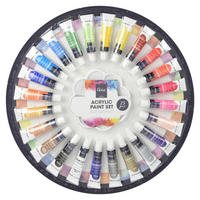 Acrylfarben-Set B/H/L: ca. 35x2x35 cm Acrylfarbenset_24tlg. - sortiert (35,00/35,00/2,00cm)
