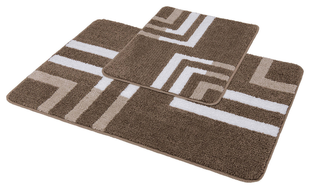 Badgarnitur Badgarnitur_2tlg. Ecke - beige (80,00/55,00cm)