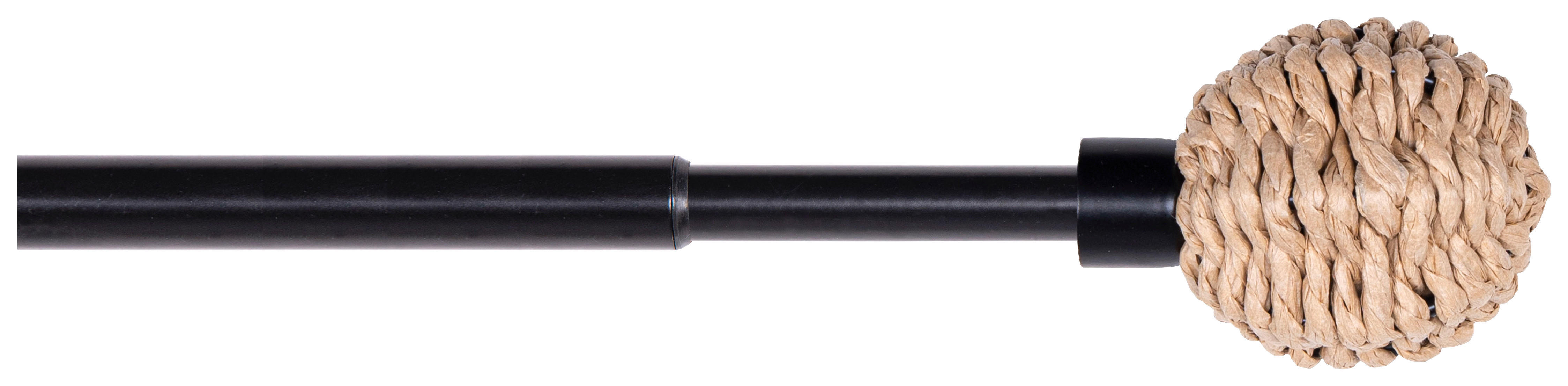 Stilgarnitur Boho schwarz Metall D: ca. 1,6 cm ausziehbar von ca. 130 bis 240 cm 1.0 Läufe Boho - schwarz (1,60cm)