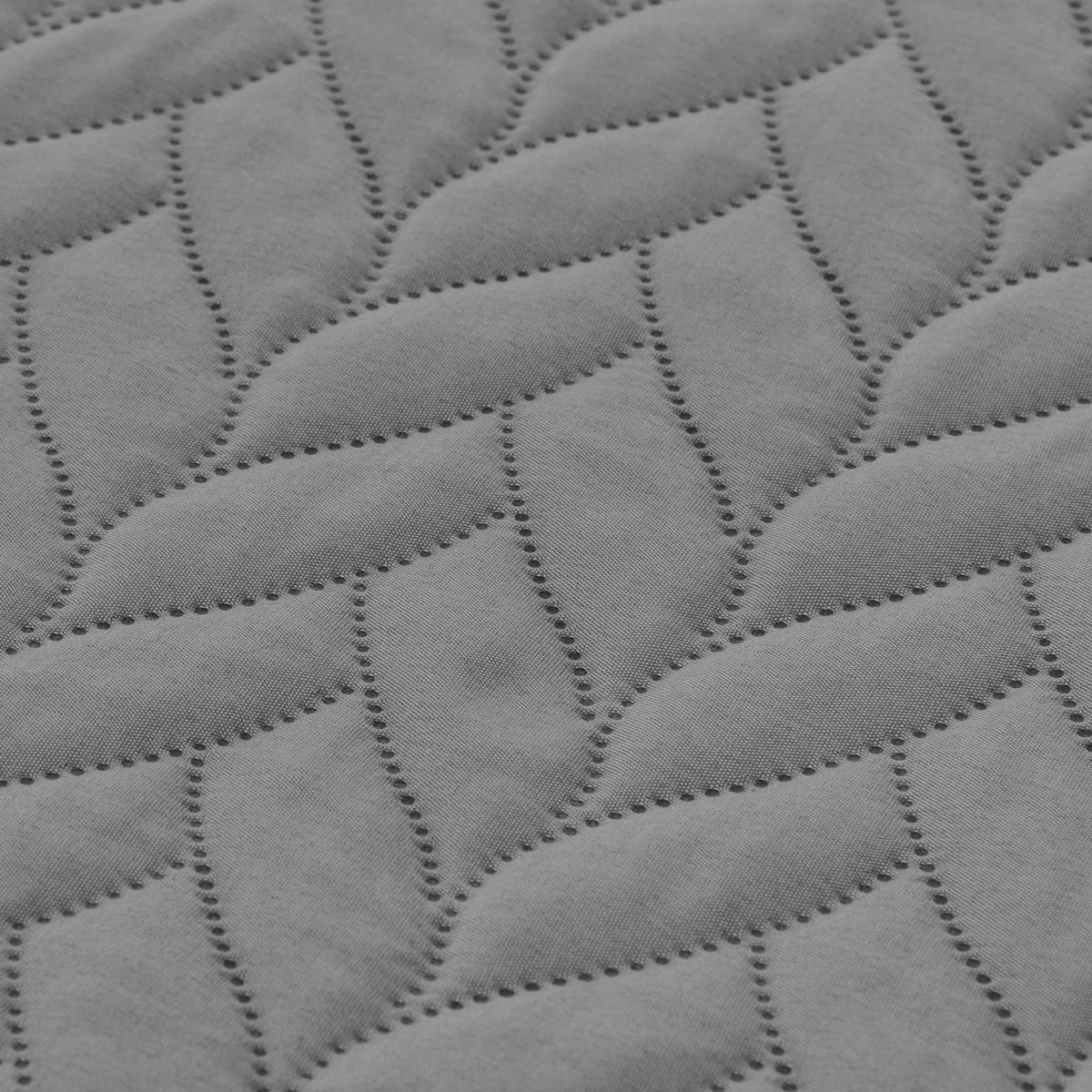 Tagesdecke Tagesdecke_Zopfmuster grau - grau (220,00/240,00cm)